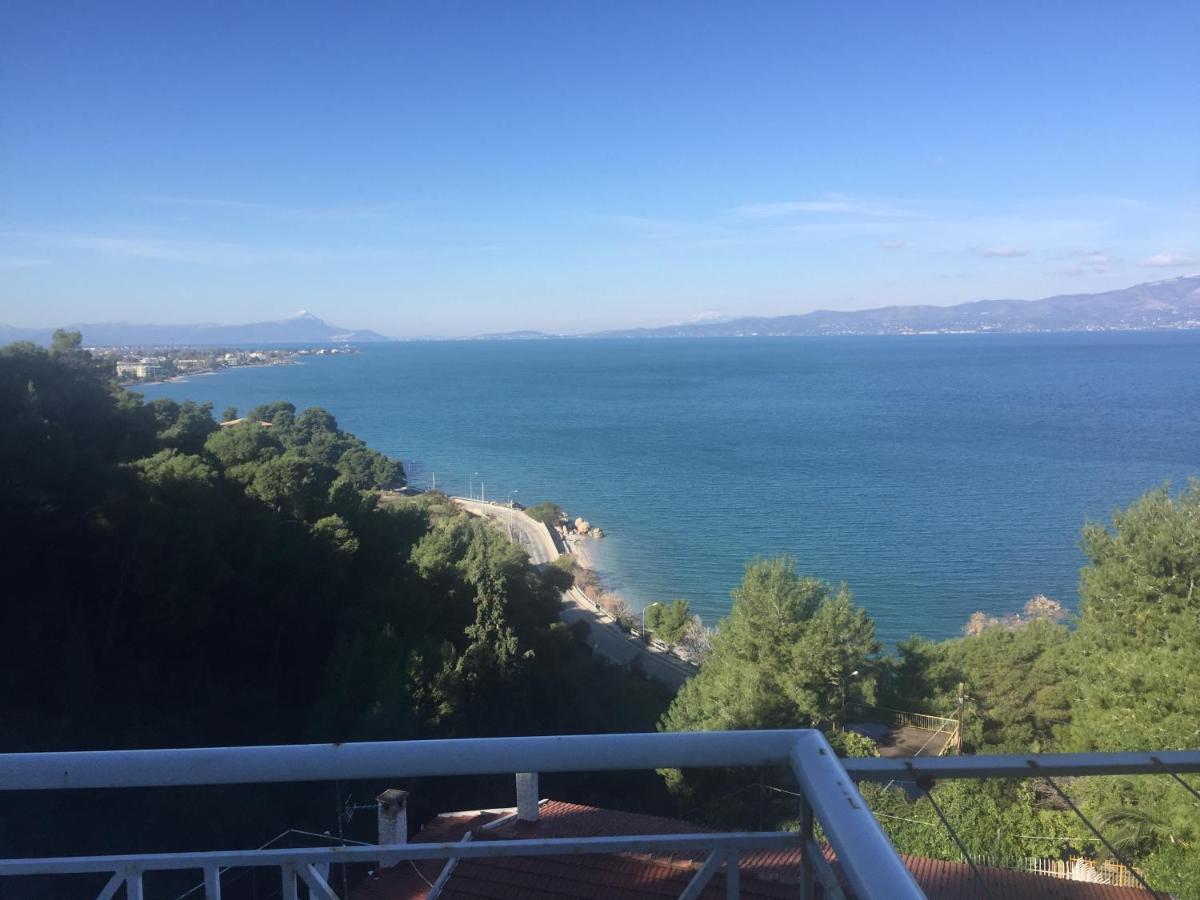 Ferienwohnung Amfiteatrico Sea View - Kalamos Attiki Markopoulon Oropou Exterior foto